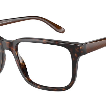 Emporio Armani EA3218 Rectangle Eyeglasses  5879-Havana 55-145-17 - Color Map Tortoise