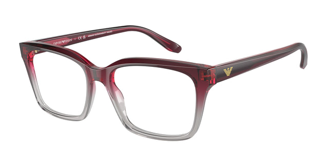 Emporio Armani EA3219F Cat Eye Eyeglasses  5990-Gradient Violet/Grey 54-140-17 - Color Map Violet