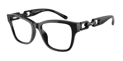 Emporio Armani EA3222U Cat Eye Eyeglasses  5017-Shiny Black 51-140-17 - Color Map Black