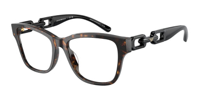 Emporio Armani EA3222U Cat Eye Eyeglasses  5026-Shiny Havana 53-140-17 - Color Map Tortoise