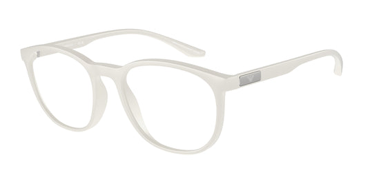 Emporio Armani EA3229 Phantos Eyeglasses  5344-Matte White 51-145-19 - Color Map White