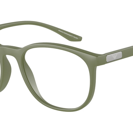 Emporio Armani EA3229 Phantos Eyeglasses  5424-Matte Sage Green 53-145-19 - Color Map Green