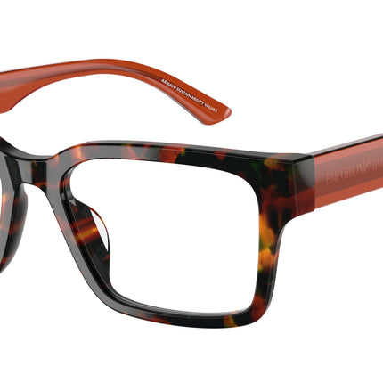 Emporio Armani EA3245U Rectangle Eyeglasses  6182-Havana Brown 54-140-18 - Color Map Tortoise