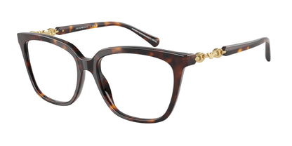 Emporio Armani EA3248 Cat Eye Eyeglasses  5026-Shiny Havana 55-140-16 - Color Map Tortoise
