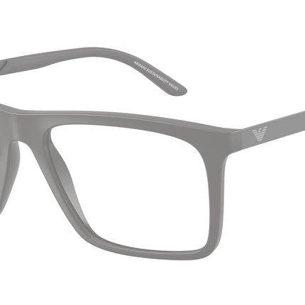 Emporio Armani EA3253 Square Eyeglasses  6245-Matte Grey 55-145-17 - Color Map Grey