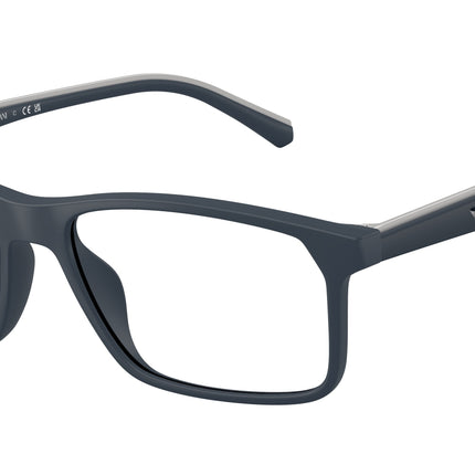 Emporio Armani EA3266U Pillow Eyeglasses  5088-Matte Blue 56-145-17 - Color Map Blue