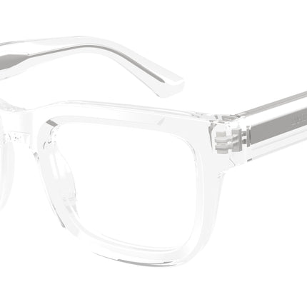 Emporio Armani EA3279F Square Eyeglasses  6344-Shiny Crystal 51-145-21 - Color Map Transparent