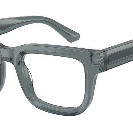 Emporio Armani EA3279 Square Eyeglasses  6364-Shiny Transparent Grey 51-145-21 - Color Map Grey