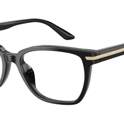 Emporio Armani EA3282BU Cat Eye Eyeglasses  5017-Shiny Black 54-140-17 - Color Map Black