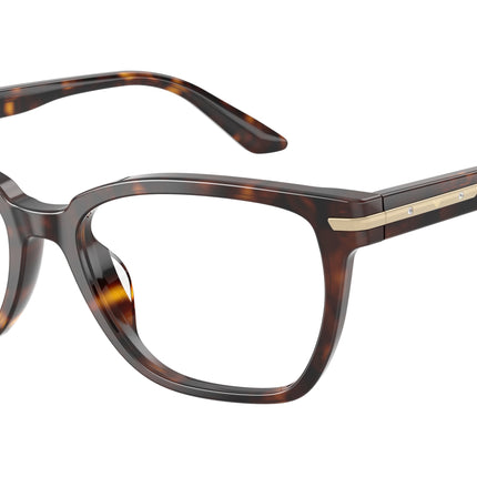 Emporio Armani EA3282BU Cat Eye Eyeglasses  5026-Shiny Havana 54-140-17 - Color Map Tortoise