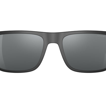 Emporio Armani EA4115C Rectangle Clip-On  50426G-Matte Black 54--18 - Color Map Light Grey Mirror Black
