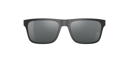Emporio Armani EA4115C Rectangle Clip-On  50426G-Matte Black 54--18 - Color Map Light Grey Mirror Black