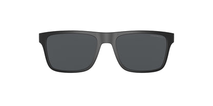 Emporio Armani EA4115C Rectangle Clip-On  504287-Matte Black 54--18 - Color Map Dark Grey