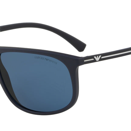 Emporio Armani EA4118 Pillow Sunglasses  569280-Blue 59-140-17 - Color Map Blue