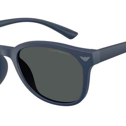 Emporio Armani EA4225U Phantos Sunglasses  618587-Matte Navy Blue 53-145-20 - Color Map Blue