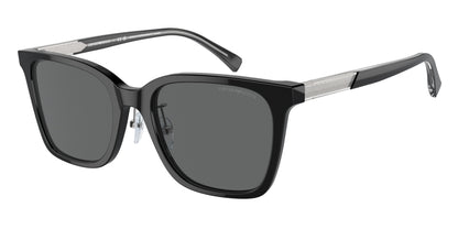 Emporio Armani EA4226D Square Sunglasses  501787-Shiny Black 55-145-20 - Color Map Black