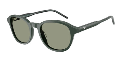 Emporio Armani EA4247U Phantos Sunglasses  6257/2-Shiny Green 51-145-20 - Color Map Green