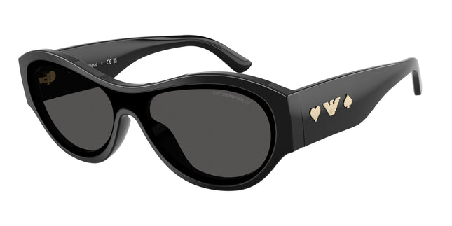 Emporio Armani EA4265U Irregular Sunglasses  501787-Crystal/Cola/Lime 134-140-136 - Color Map Multicolor
