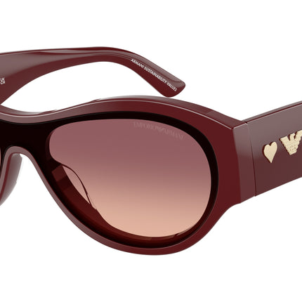 Emporio Armani EA4265U Irregular Sunglasses  63238D-Crystal/Cola/Lime 134-140-136 - Color Map Multicolor