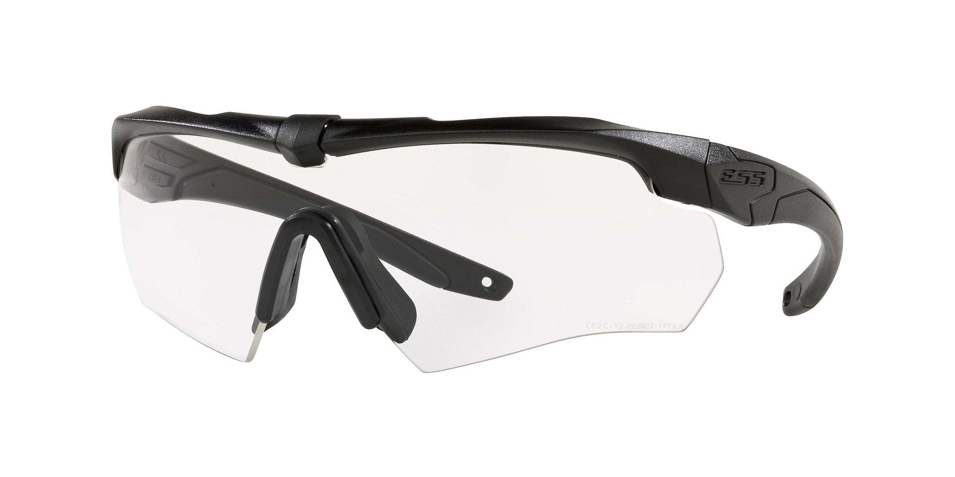 ESS CROSSBOW EE9007 Rectangle Sunglasses  900714-Black 40-137-29 - Color Map Black