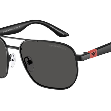 Emporio Armani Kids EK2003 Square Sunglasses  300187-Matte Black 51-130-15 - Color Map Black