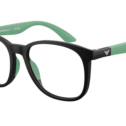 Emporio Armani Kids EK3004 Phantos Eyeglasses  5001-Matte Black 49-130-16 - Color Map Black