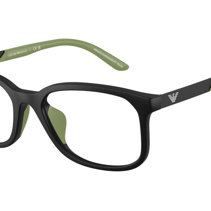 Emporio Armani Kids EK3008U Pillow Eyeglasses  5001-Matte Black 49-130-16 - Color Map Black