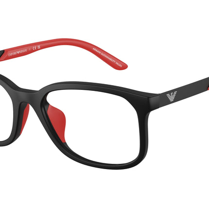 Emporio Armani Kids EK3008U Pillow Eyeglasses  5009-Matte Black 49-130-16 - Color Map Black