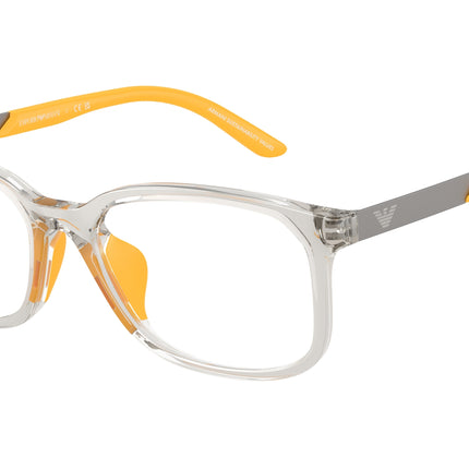 Emporio Armani Kids EK3008U Pillow Eyeglasses  6279-Transparent Grey 49-130-16 - Color Map Grey