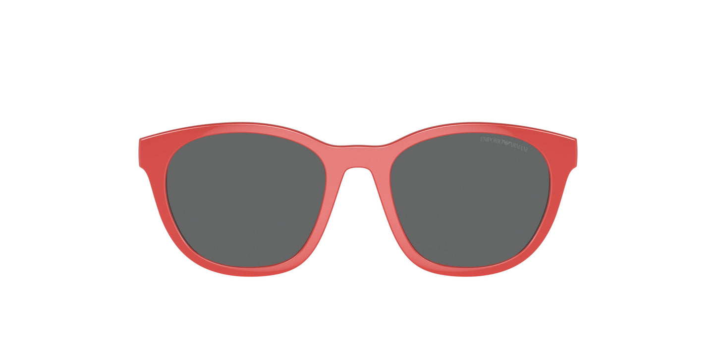 Emporio Armani Kids EK4001C Phantos Clip-On  562487-Shiny Coral 47-0-17 - Color Map Dark Grey