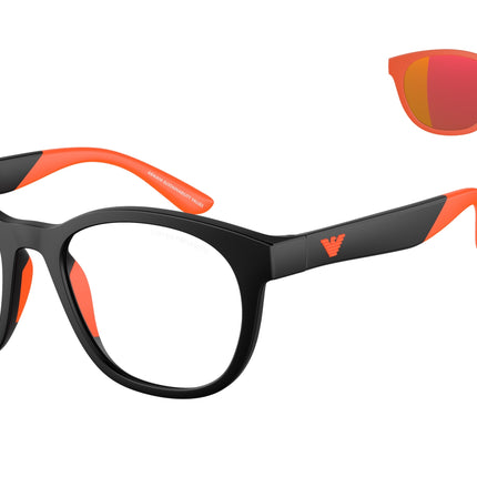 Emporio Armani Kids EK4001 Phantos Sunglasses  50011W-Matte Black 47-125-17 - Color Map Black