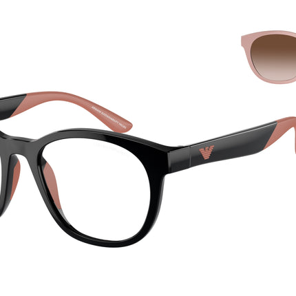 Emporio Armani Kids EK4001 Phantos Sunglasses  50171W-Shiny Black 47-125-17 - Color Map Black