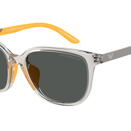 Emporio Armani Kids EK4006U Pillow Sunglasses  627987-Transparent Grey 49-130-16 - Color Map Grey