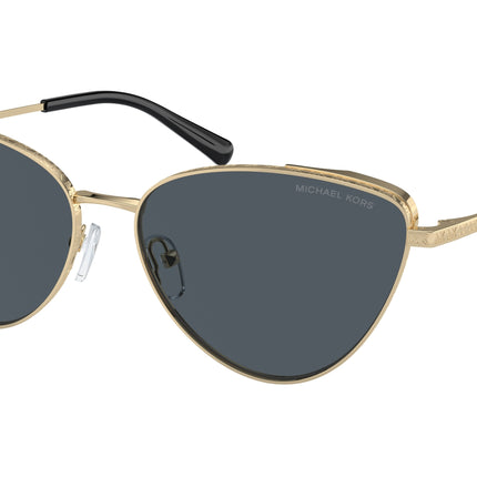Michael Kors CORTEZ MK1140 Cat Eye Sunglasses  10146G-Light Gold 59-145-15 - Color Map Gold