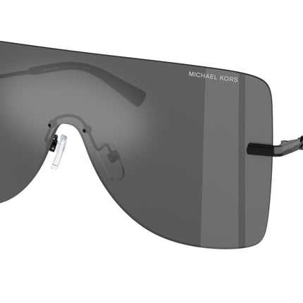 Michael Kors LONDON MK1148 Square Sunglasses  10056G-Grey Mirror Solid 38-140-138 - Color Map Grey