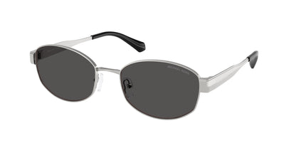 Michael Kors MONTE CARLO MK1161 Oval Sunglasses  189387-Silver 56-140-19 - Color Map Silver