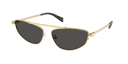 Michael Kors BUENOS AIRES MK1164 Irregular Sunglasses  189687-Yellow Gold Shiny 60-140-15 - Color Map Gold