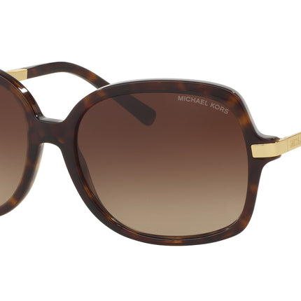 Michael Kors ADRIANNA II MK2024 Square Sunglasses  310613-Dark Tortoise 57-135-16 - Color Map Tortoise