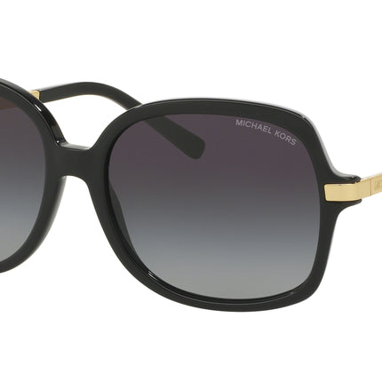 Michael Kors ADRIANNA II MK2024 Square Sunglasses  316011-Black 57-135-16 - Color Map Black
