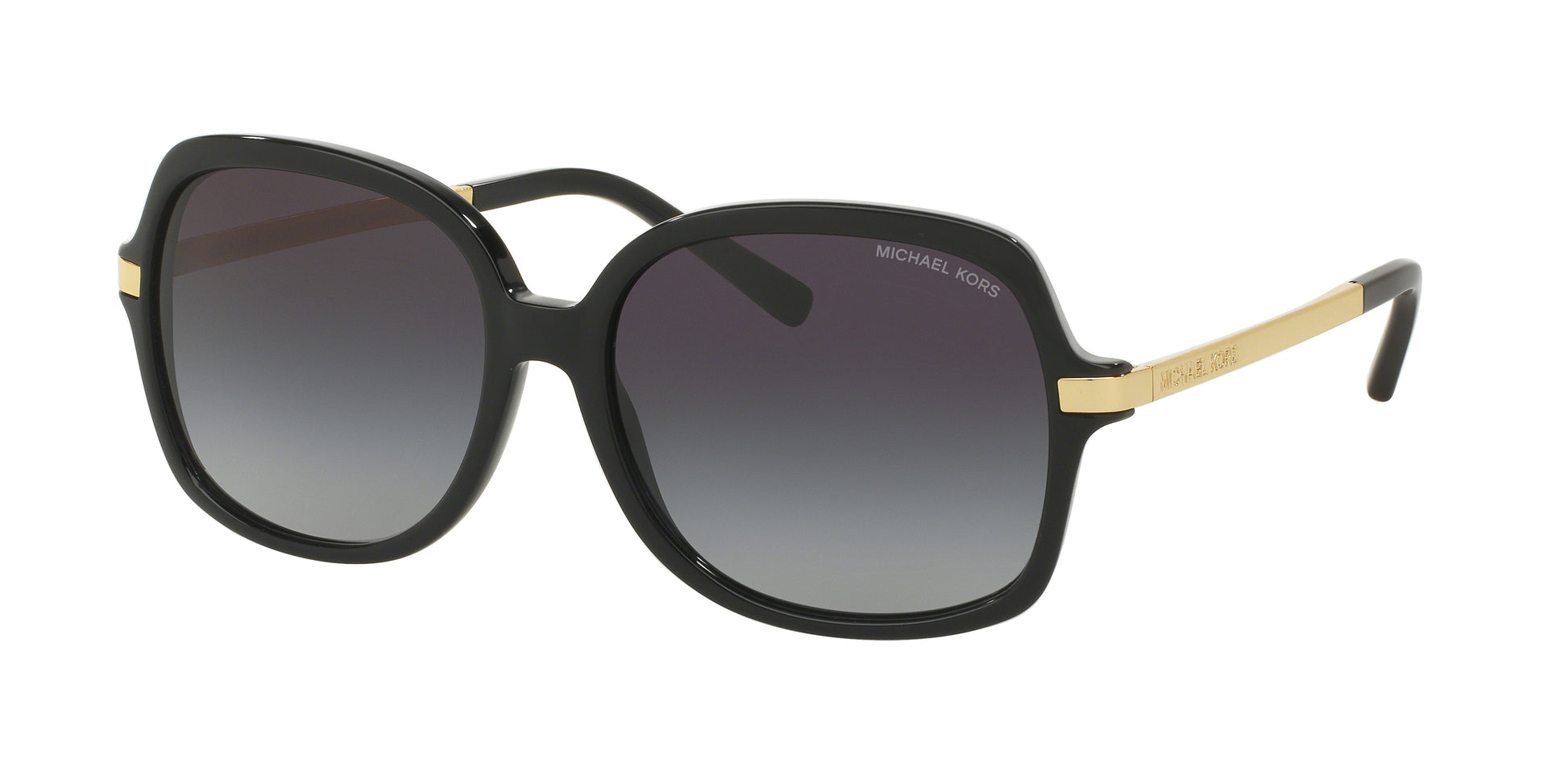Michael Kors ADRIANNA II MK2024 Square Sunglasses  316011-Black 57-135-16 - Color Map Black