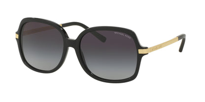 Michael Kors ADRIANNA II MK2024 Square Sunglasses  316011-Black 57-135-16 - Color Map Black