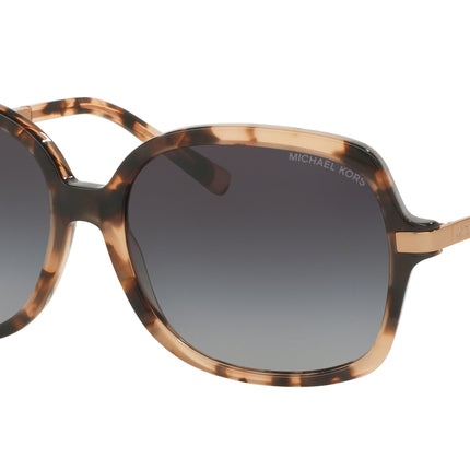 Michael Kors ADRIANNA II MK2024 Square Sunglasses  316213-Pink Tortoise 57-135-16 - Color Map Tortoise