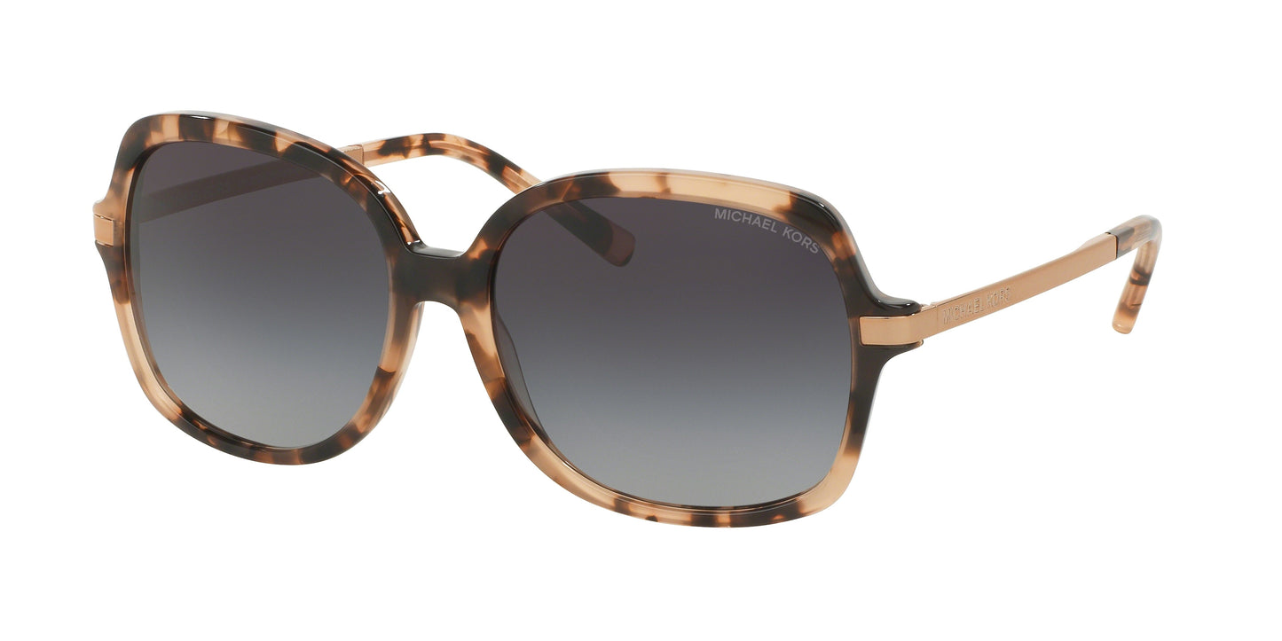 Michael Kors ADRIANNA II MK2024 Square Sunglasses  316213-Pink Tortoise 57-135-16 - Color Map Tortoise