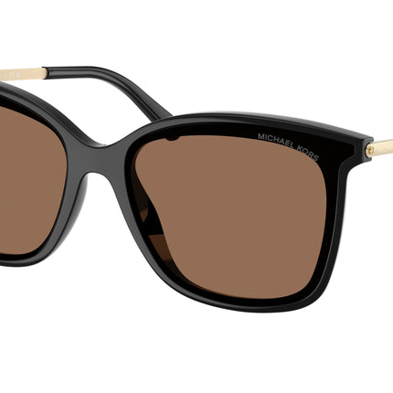 Michael Kors ZERMATT MK2079U Square Sunglasses  333273-Black 61-140-17 - Color Map Black