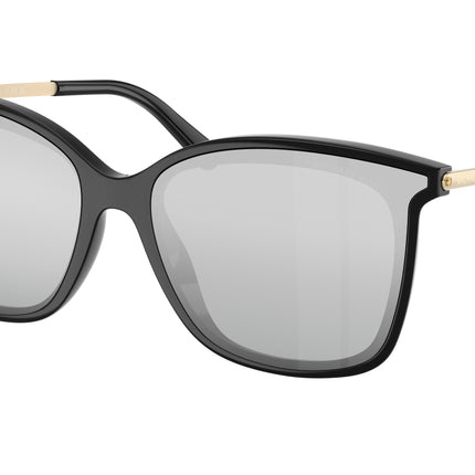 Michael Kors ZERMATT MK2079U Square Sunglasses  333282-Black 61-140-17 - Color Map Black