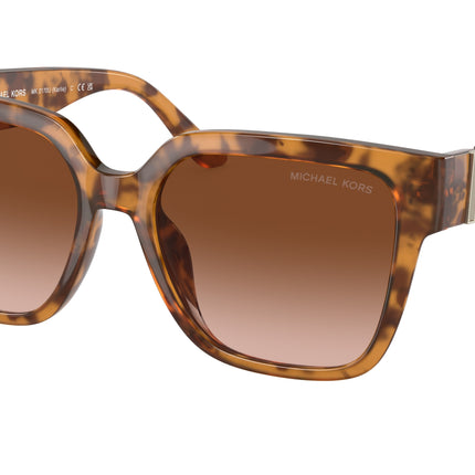 Michael Kors KARLIE MK2170U Square Sunglasses  39153B-Marigold Tortoise 54-140-17 - Color Map Tortoise
