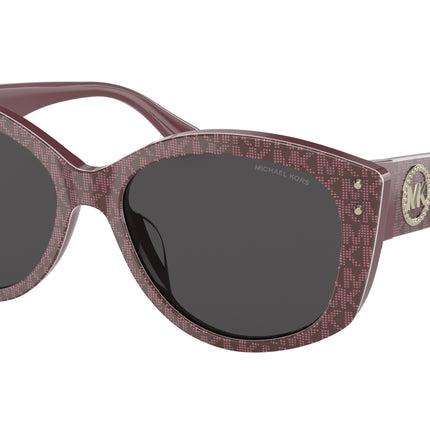 Michael Kors CHARLESTON MK2175U Irregular Sunglasses  392387-Merlot 54-140-16 - Color Map Violet