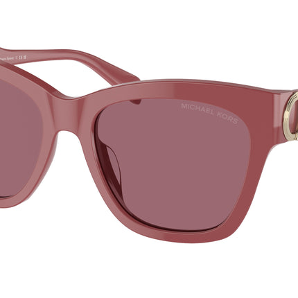 Michael Kors EMPIRE SQUARE MK2182U Butterfly Sunglasses  32566G-Dusty Rose 55-140-18 - Color Map Pink