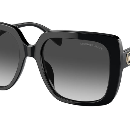 Michael Kors MALLORCA MK2183U Square Sunglasses  30058G-Black 55-140-18 - Color Map Black