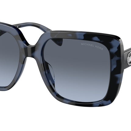 Michael Kors MALLORCA MK2183U Square Sunglasses  31118F-Blue Tortoise 55-140-18 - Color Map Blue